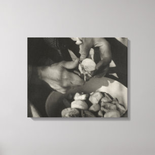 ジョージア・オキーフェハンズ(ca.1920-1922) キャンバスプリント