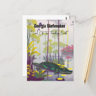 ジョージア・オケフェノキーランド・オブ・ザ・トラブルアース ポストカード