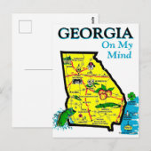 ジョージア・オン・マイ・マインド ポストカード (正面/裏面)