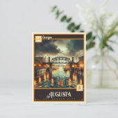 ジョージア・オーガスタ |ヴィンテージ ポストカード (スタンド正面)