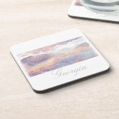 ジョージア・カズベギ建築コースター コースター (左側)