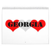 ジョージア カレンダー (カバー)