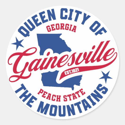ジョージア・ガイネズビル ラウンドシール (正面)