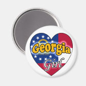 ジョージア・ガール マグネット (正面/裏面)