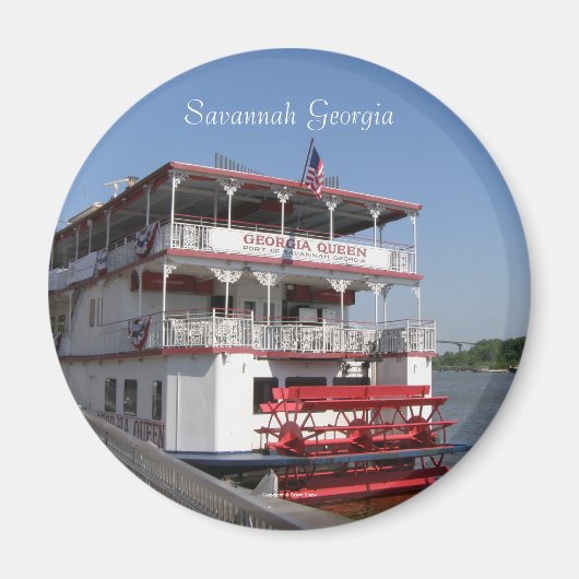 ジョージア・クイーン マグネット (正面)