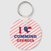 ジョージア・クミングが大好き キーホルダー (正面)