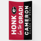 ジョージア·グラッドのホンク 横断幕 (縦)