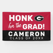 ジョージア·グラッドのホンク 横断幕 (横)