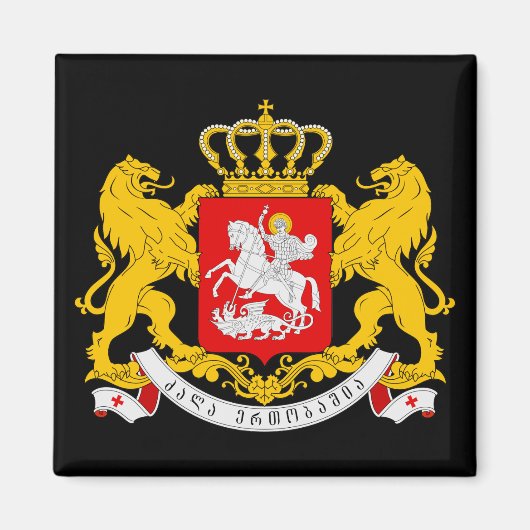 ジョージア・コート・アームズ マグネット (正面)