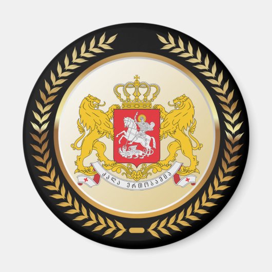 ジョージア・コート・オブ・アームズ マグネット (正面)