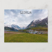 ジョージア・サカルトヴェロの風景 ポストカード (正面)