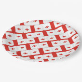 ジョージア・サカルトヴェロ国旗のパターン ペーパープレート (アングル)