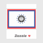 ジョージア・サバンナ国旗 シール (シート)