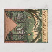 ジョージア・サバンナ ポストカード (正面)