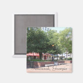 ジョージア・サバンナ マグネット (正面/裏面)