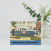 ジョージア、シティキャブ、サバンナ ポストカード (スタンド正面)