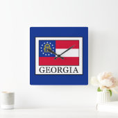 ジョージア スクエア壁時計 (ホーム)