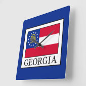 ジョージア スクエア壁時計 (傾斜)