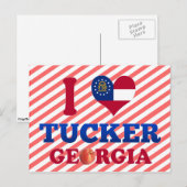 ジョージア・ツーカー大好き ポストカード (正面/裏面)