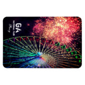 ジョージア・ナショナル・フェア、ペリー・ガ・ジョージア マグネット (横)