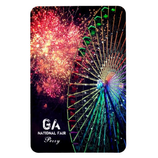 ジョージア・ナショナル・フェア、ペリー・ガ・ジョージア マグネット (縦)