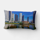 ジョージア・バトゥミ建築景観 ランバークッション (裏面)