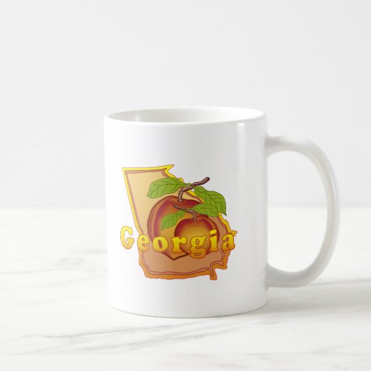 ジョージア・ピーチ コーヒーマグカップ (右)
