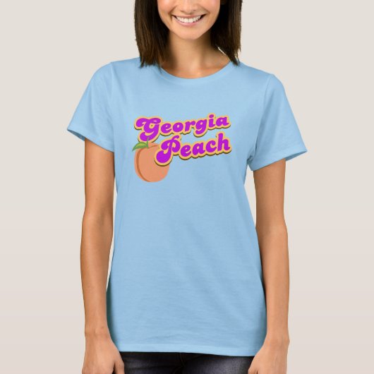 ジョージア・ピーチ Tシャツ (正面)
