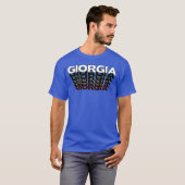 ジョージア ファニー レトロ ヴィンテージ サンセット ジョージア 80年代 90年代 Tシャツ (正面フル)
