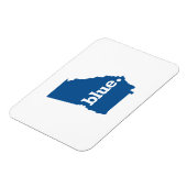 ジョージア・ブルー州 マグネット (左側)