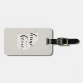 ジョージア – ホームスイートホームバーラップルック ラゲッジタグ