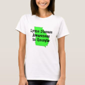 ジョージア ライム病啓発Tシャツ Tシャツ (正面)