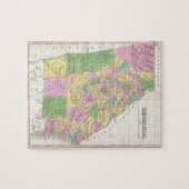 ジョージア(1827年)のヴィンテージの地図 ジグソーパズル (横)