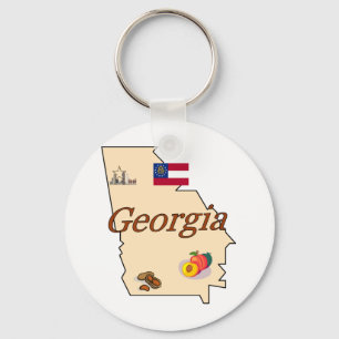 ジョージアKeychain キーホルダー