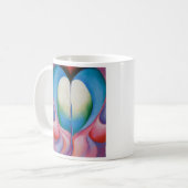 ジョージアO'Keefeの芸術家のマグ コーヒーマグカップ (正面左)