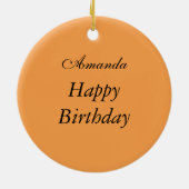 ジョージアO'Keefe圧倒する赤いケシによっては1927年が開花します セラミックオーナメント (裏面)