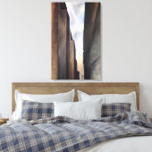 ジョージアO'Keefe – ニューヨーク通りII キャンバスプリント (インサイチュ (寝室))