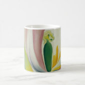 ジョージアO'Keefe – ピンクチューリップ， 1926 コーヒーマグカップ (中央)