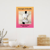 ジョージアO'Keefe：牛スカルとカリコバラ（1931年） ポスター (キッチン)