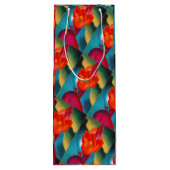 ジョージアO'Keefe 1919レッドカンナ ワインギフトバッグ (裏面)