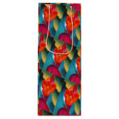 ジョージアO'Keefe 1919レッドカンナ ワインギフトバッグ (正面)