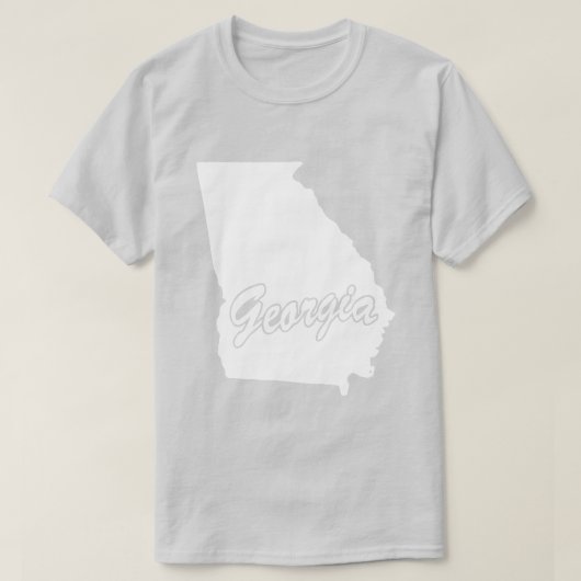 ジョージアTシャツ州 Tシャツ (デザイン正面)