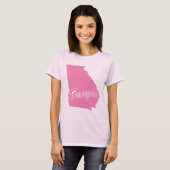 ジョージアTシャツ州 Tシャツ (正面フル)