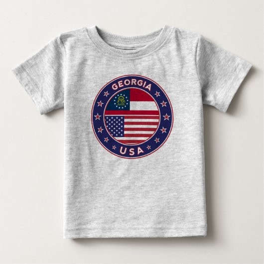 ジョージアTシャツ ベビーTシャツ (正面)
