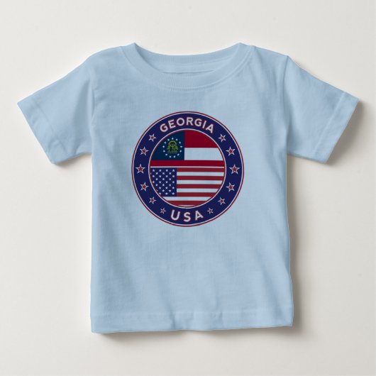ジョージアTシャツ ベビーTシャツ (正面)