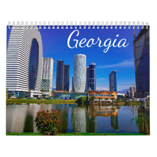 ジョージアTbilisi Barumi建築景観 カレンダー