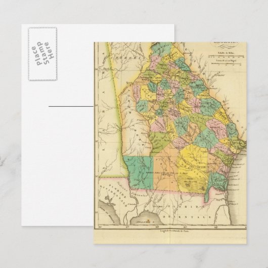 ジョージアUS ポストカード (正面/裏面)