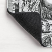 ジョージウィザーの「紋章」へのFrontispiece、1635年 マウスパッド (コーナー)