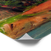 ジョージカトリンサックとキツネセーリングインカヌー ポスター (角)