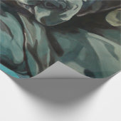 ジョージグレートデーンの包装紙 ラッピングペーパー (角)